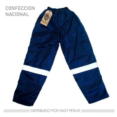 Pantalón térmico con forro polar y cinta reflectante