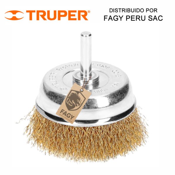 Escobilla tipo copa 2-3/4″ Truper 11572