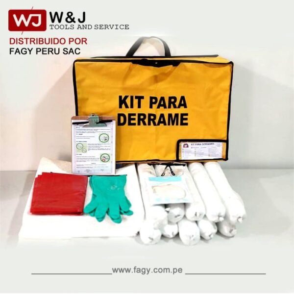 Kit Antiderrame Hidrocarburos Maletin 40L