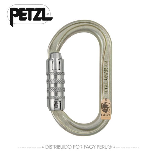 Mosquetón de acero Oxan TL Petzl